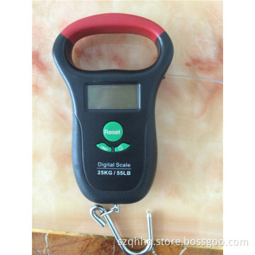 25kg Water Proof Digital Fishing Scale with Thermometer and Ruler